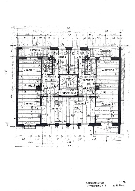 Grundriss 3.0 Zimmer